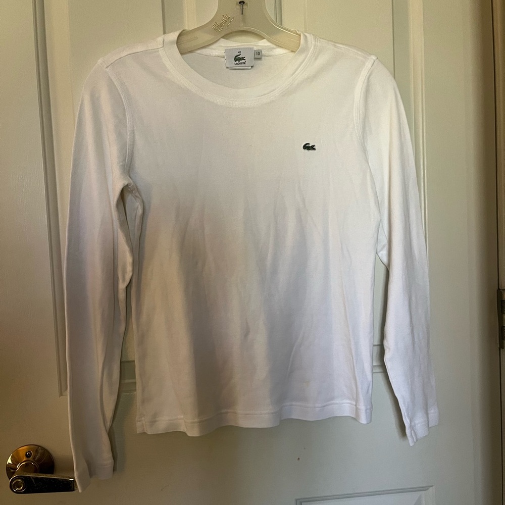 Lacoste women's long sleeve tee